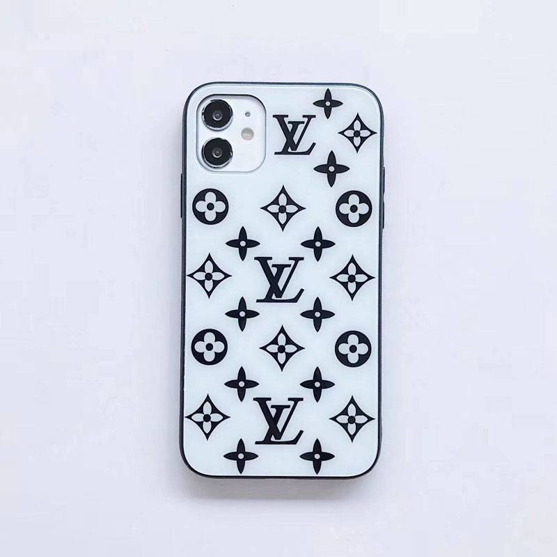 Louis Vuitton iPhone 13 / 13 pro / 12 /12 mini case white LV